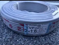 送料無料 新品 VVF1.6-2C 黒白 100m - メルカリ
