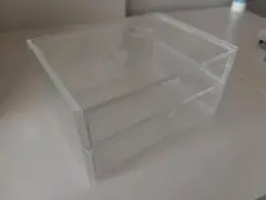 無印良品　クリアケース　2段