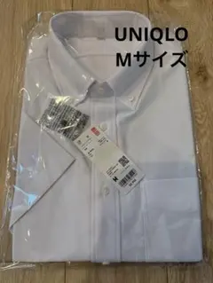 新品　UNIQLO ドライノンアイロンジャージーシャツ　半袖M