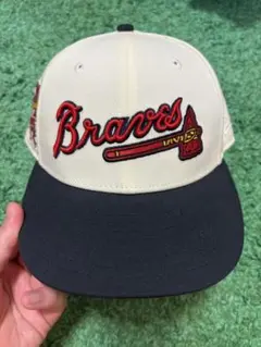 【希少】ニューエラ　ブレーブス　73/4 thecap別注