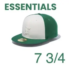 値下げ！【新品】ニューエラ FOG ESSENTIALS Fロゴ　7 3/4