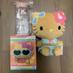 サンリオキャラクターズ　Sanrio 日焼け　ハローキティ　セット