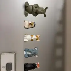 合掌動物フィギュアセット