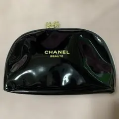 CHANEL BEAUTE ポーチ ブラック ノベルティのサムネイル