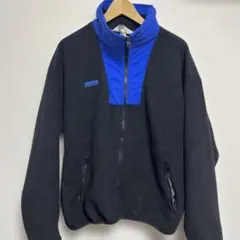Columbia フリースジャケット　ブラック　USA製 2トーン　90s