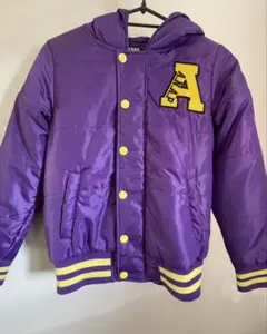 ANAP GIRL フード付き紫ジャケット XS