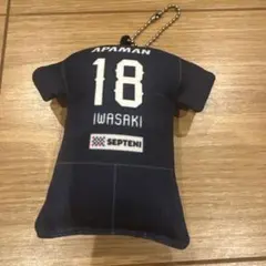元アビスパ福岡　現長崎。岩崎悠人選手　 ユニフォーム型クッションキーホルダー