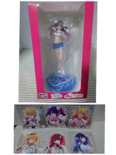 推しの子　タイトーくじ　星野アイ　A賞フィギュア　D賞クリアカード　コンプセット