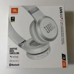 JBL LIVE 460NC ワイヤレスヘッドホン ホワイト本体のサムネイル