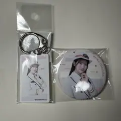 櫻坂46 小田倉麗奈 JR東日本 コラボ 駅名標風キーホルダー 缶バッジ セット