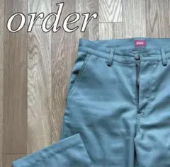order loose twill pants oliveのサムネイル
