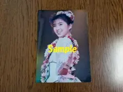 酒井法子 さん 生写真 撮影当時プリント - メルカリ