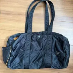 PORTER ポーター タンカー ミニボストンS ハンドバッグ ドラムバック 黒