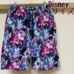Disney ミッキー　ハーフパンツ　サーフパンツ　ナイロンパンツ　Lサイズのサムネイル