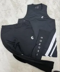 CRONOS メンズ タンクトップ パンツ セット