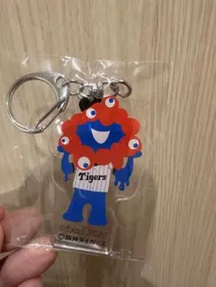 ミャクミャク　阪神タイガース　コラボ　アクリルキーホルダー