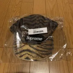 新品Supreme タイガー柄ボックスロゴ ワークキャップboxlogoトラ柄