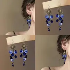 ♡ハンドメイド♡ビジューピアスorイヤリング№709スパンコール ♡ハンドメイド♡ビジューピアスorイヤリング№709スパンコール - メルカリ