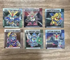SDガンダムスナック2 6枚セット