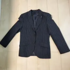 160㎝　ストライプスーツジャケット・パンツ・シャツセット