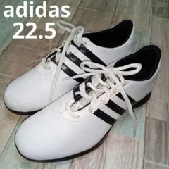 お値下げ【adidas】ゴルフシューズ 22.5㎝ - メルカリ