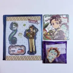 鬼滅の刃　竈門炭治郎　アクリルスタンド　アニマルクッキーバッジ　コースター