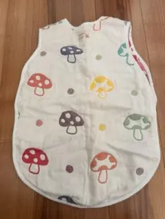 ♡ガーゼ素材　スリーパー　きのこ柄♡