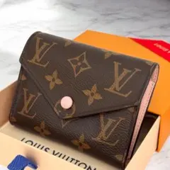 極美品　ルイヴィトン　モノグラム　ヴィクトリーヌ　折り財布　コンパクト　財布