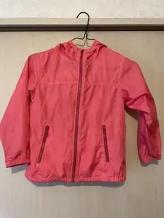 UNIQLO キッズ ポケッタブルパーカー ピンク 120cm