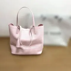 ヘレンカミンスキー　バッグ　ラフィア　ピンク ヘレンカミンスキー バッグ ラフィア ピンク - メルカリ