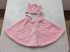 【ミキハウス】ベビーポンチョ　マント