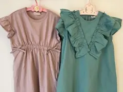 【新品タグ付き】branshes 女の子 ワンピース 120 夏 2枚セット