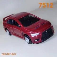 7512 塗装修復トミカ 2007年 三菱ランサーエボリューションＸ 1/61のサムネイル