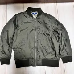 UNIQLO カーキ ジャケット MA-1風　120 アウター