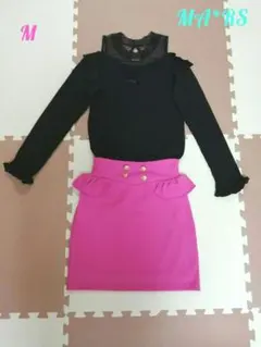 MA*RSかわいいレディーススカートピンク