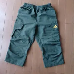 adidas カーゴパンツ 130サイズ オリーブグリーン