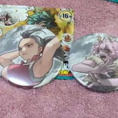 ヒロアカ 原画展 コレクション缶バッジ やおもも 芦戸三奈