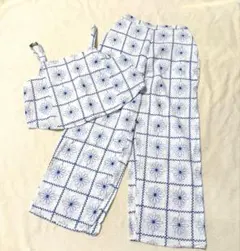ZARA kids フラワー刺繍セットアップ　152 150のサムネイル