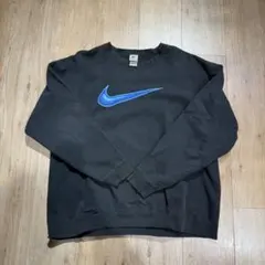 90s NIKE スウォッシュ ビッグロゴ ヴィンテージ スウェット トレーナー