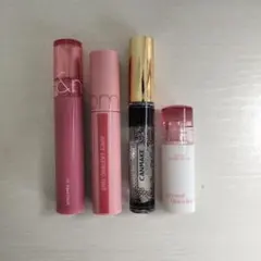 rom&nd CANMAKE CLIO リップ4本まとめ売り