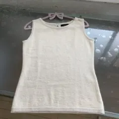 COMME CA ISM タンクトップ ホワイト Mサイズのサムネイル