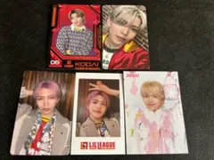 山田晃大　チェキ風・LILWINKカード　真夏ノ花火　 LILLEAGUE　5枚