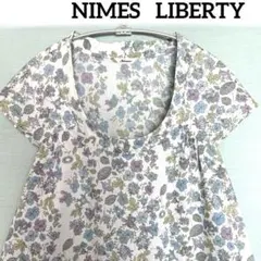 Nîmes リバティブラウス　チュニック　くすみカラー　日本製　ニームのサムネイル