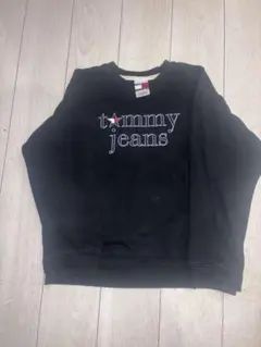 TOMMY JEANS スウェット ブラック
