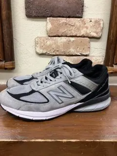 値下げ超希少ニューバランス 990v5 M990GB5 グレーブラック美品26㎝