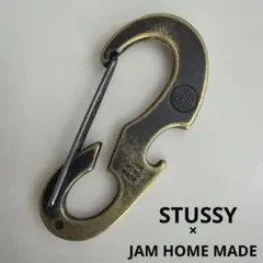 鬼レア STUSSY × JAM HOME MADE カラビナ キーホルダーのサムネイル