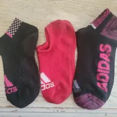 Adidas ショートソックス 3足セット