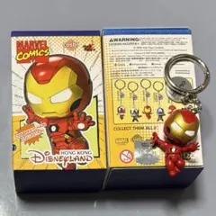 marvel キーチェーン アイアンマン　香港ディズニーランド限定