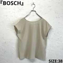 日本製【BOSCH】フレンチスリーブブラウス　バックリボンブラウス　38のサムネイル