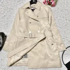 極美品● バーバリーロンドン トレンチコート ライナー ベルト付き ベージュ L